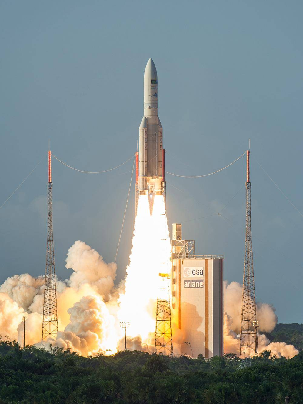 Rocket blast-off